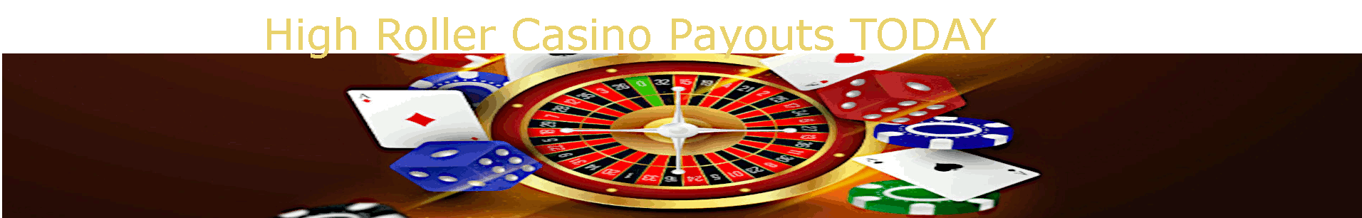 High Roller payout casino alert